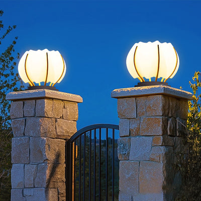 Contemporary Creative Waterproof Solar Flower Iron PE LED Outdoor Light Landscape Lighting For Garden