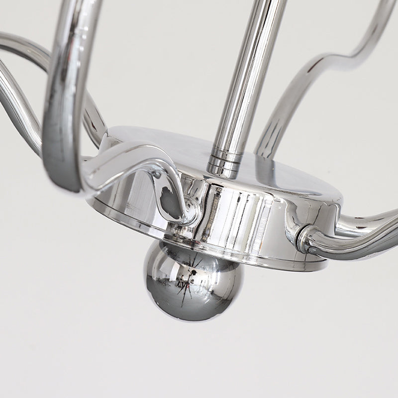 Modern Minimalist Tree Branch Iron Carbon Steel 6/9/12-Light Chandelier For Living Room