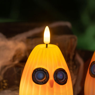 Contemporary Creative Halloween Owl PVC LED Kids Decorative Night Light For Bedroom