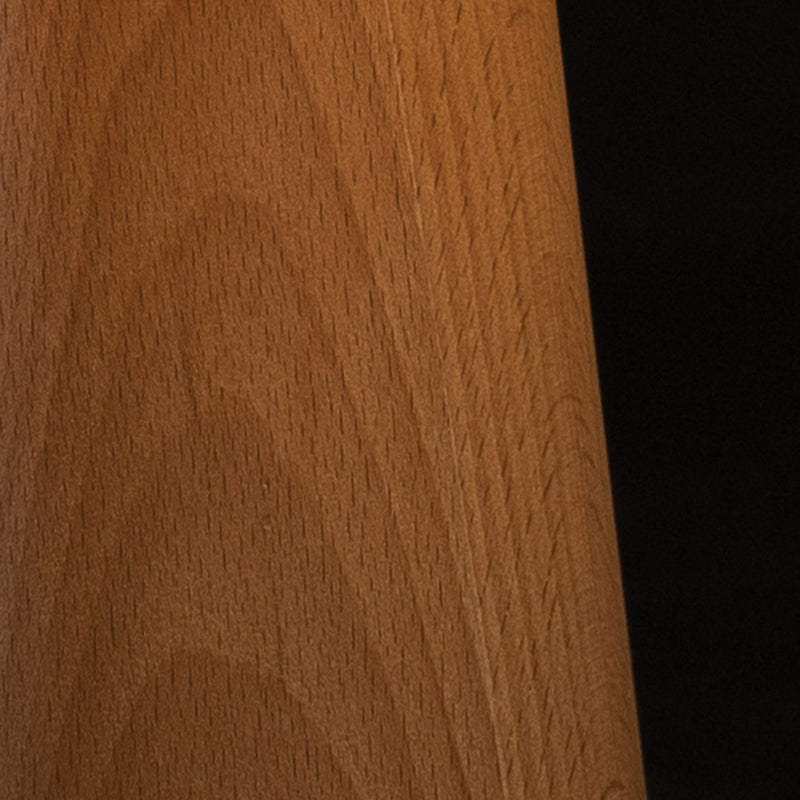Contemporary Nordic Waterproof Wood PC ABS Round LED Outdoor Table Lamp For Outdoor Patio