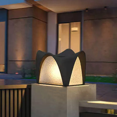 Moderne minimalistische wasserdichte Solar-Edelstahl-ABS-Runde-LED-Landschaftsbeleuchtung Außenleuchte für Außenpatio 