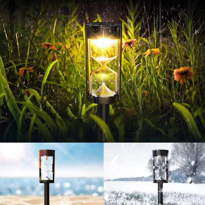 Lumière extérieure linéaire LED solaire étanche en ABS PC Art Déco moderne pour jardin 