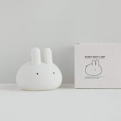 Modern Art Deco ABS Silica Rabbit LED Night Light For Bedroom