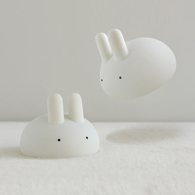 Modern Art Deco ABS Silica Rabbit LED Night Light For Bedroom