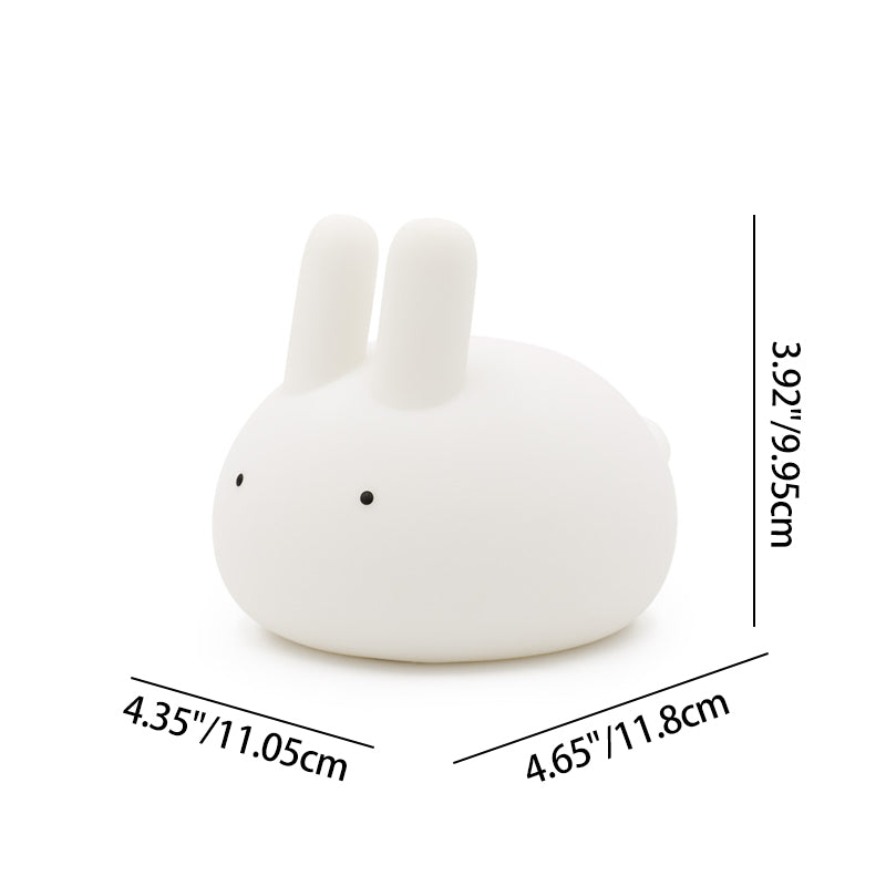 Modern Art Deco ABS Silica Rabbit LED Night Light For Bedroom
