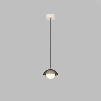 Modern Minimalist Iron Acrylic Round Linear LED Chandelier For Dining Room