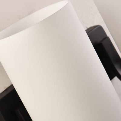Moderne minimalistische Eisen-Glas-Lineare 1/2 Licht-Wandleuchte für das Schlafzimmer 