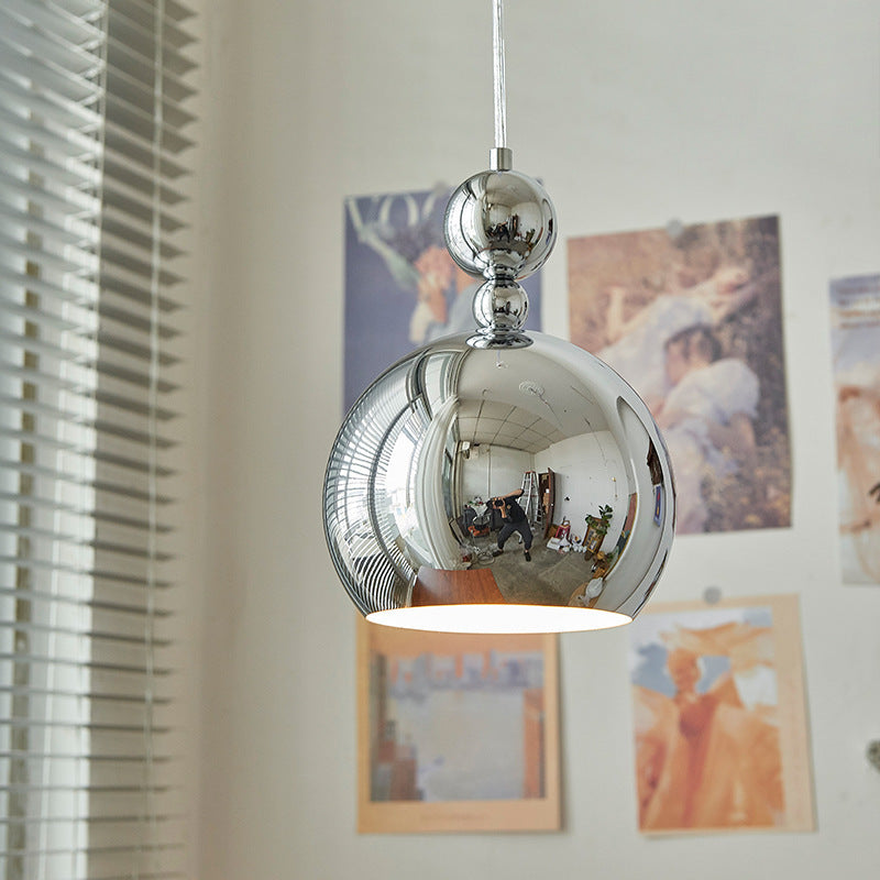 Suspension Luminaire 1 Lumière pour Salle à Manger en Verre Métal Vintage Traditionnel 