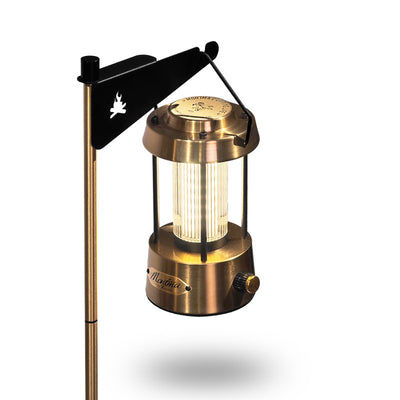 Contemporary Industrial Metal Acrylic Copper Linear USB LED Table Lamp for Home Office