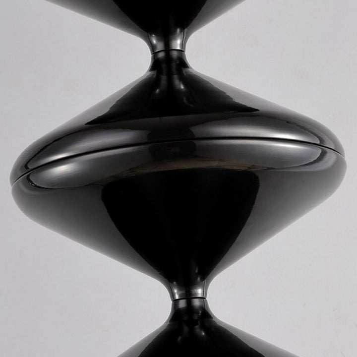 Zeitgenössische skandinavische Eisen-Acryl-Creme-Runde 1-Licht Stehlampe für das Schlafzimmer 
