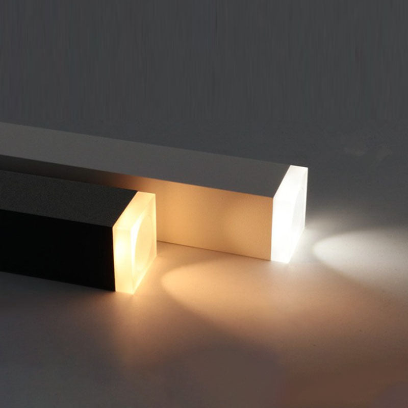 Lámpara colgante lineal LED de vidrio y aluminio minimalista moderna para sala de estar 