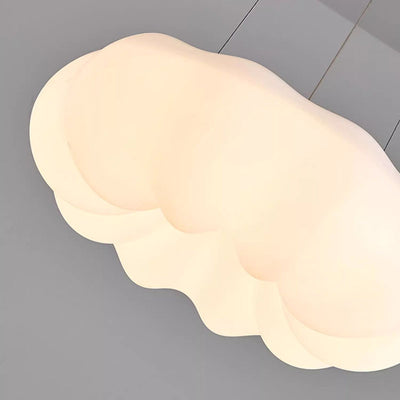 Modern Minimalist Iron PE Cream Round LED Flush Mount Ceiling Light For Hallway