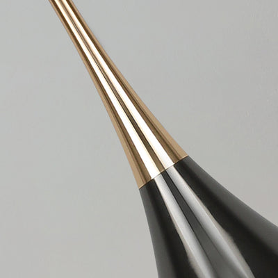 Contemporary Scandinavian Aluminum Iron Linear LED Wall Sconce Lamp For Bedroom