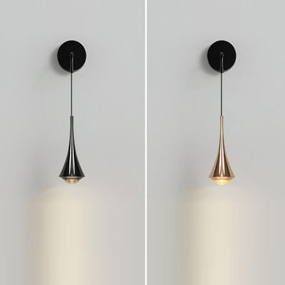 Contemporary Scandinavian Aluminum Iron Linear LED Wall Sconce Lamp For Bedroom