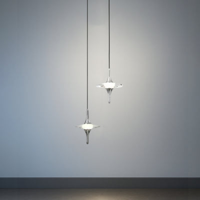 Modern Luxury Aluminum Crystal Star LED Chandelier For Bedroom