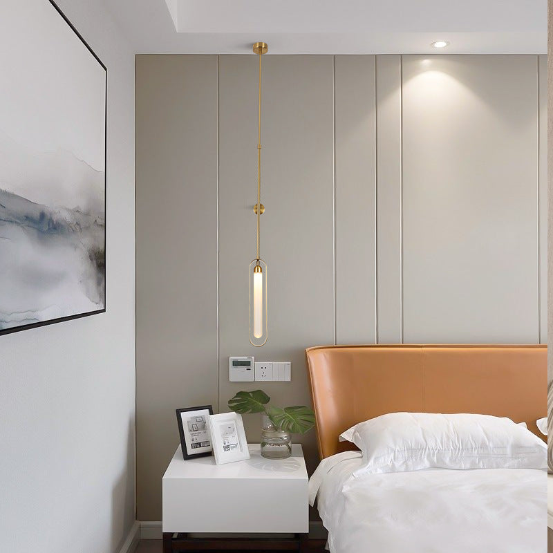 Contemporary Scandinavian Iron Acrylic Linear LED Wall Sconce Lamp For Living Room