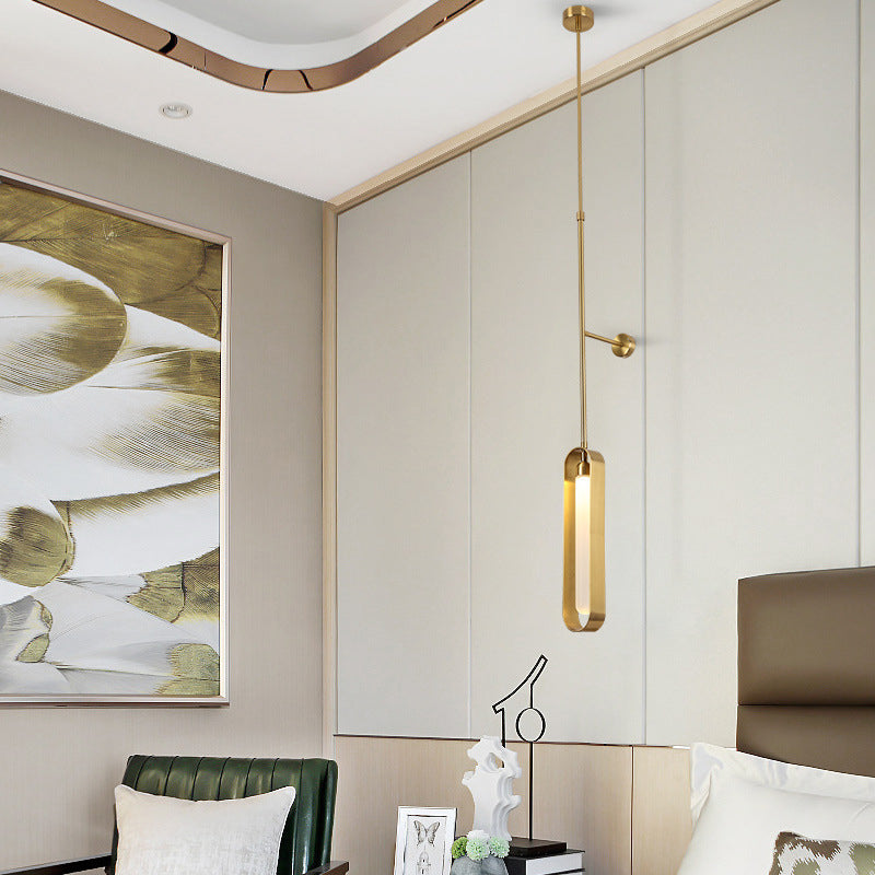 Contemporary Scandinavian Iron Acrylic Linear LED Wall Sconce Lamp For Living Room