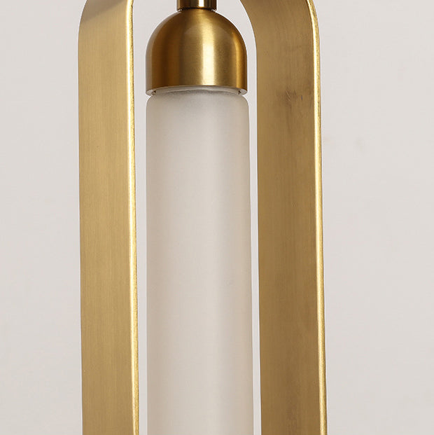 Contemporary Scandinavian Iron Acrylic Linear LED Wall Sconce Lamp For Living Room