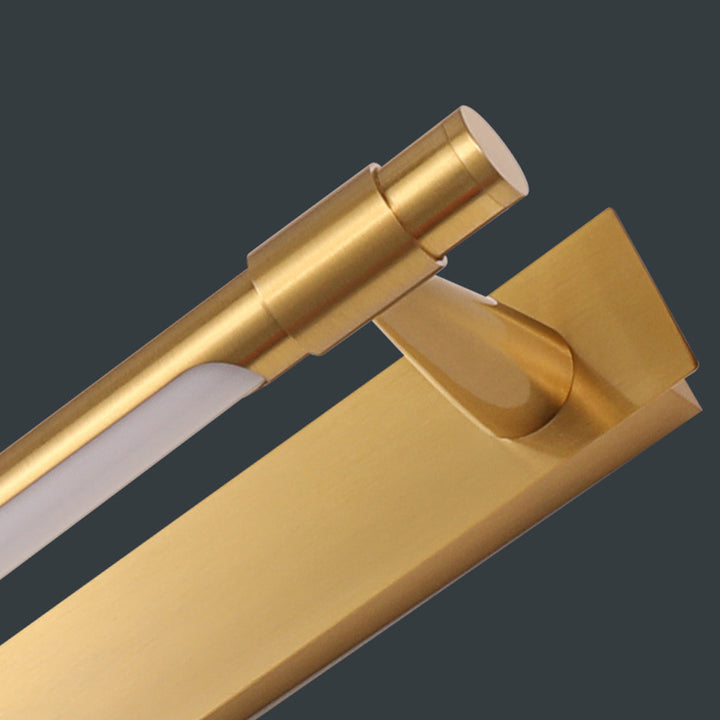 Modern Minimalist Iron Acrylic Linear LED Vanity Light Wall Sconce Lamp For Bathroom