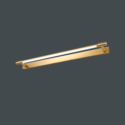 Modern Minimalist Iron Acrylic Linear LED Vanity Light Wall Sconce Lamp For Bathroom