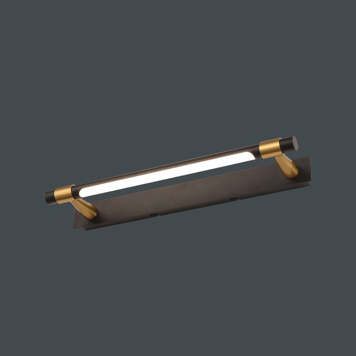 Modern Minimalist Iron Acrylic Linear LED Vanity Light Wall Sconce Lamp For Bathroom