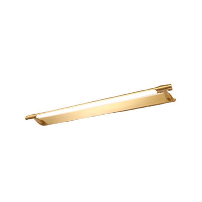 Modern Minimalist Iron Acrylic Linear LED Vanity Light Wall Sconce Lamp For Bathroom