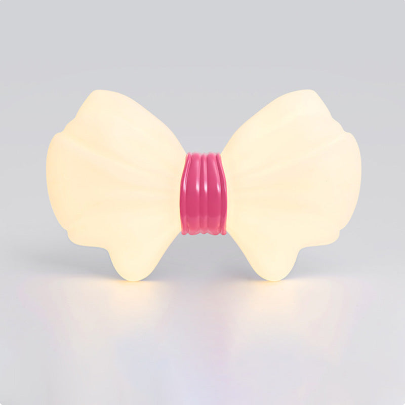Modern Art Deco Butterfly Bow PE Iron LED Flush Mount Ceiling Light For Living Room
