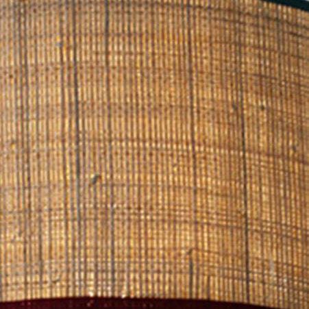 Lámpara colgante de 1 luz de hierro PVC tela redonda artesanal china tradicional para dormitorio 