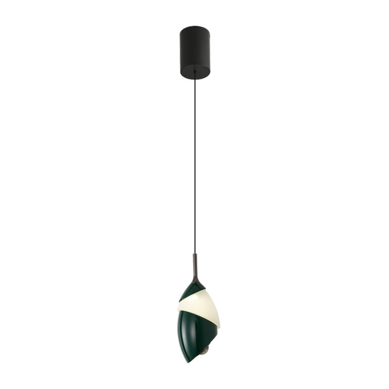 Lustre LED en acrylique et aluminium rond, minimaliste moderne et relevable, pour salon 