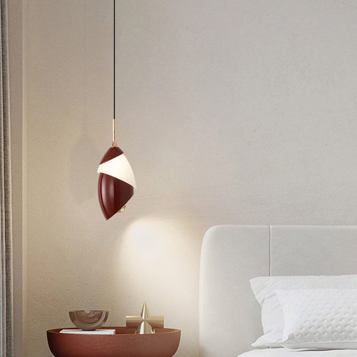 Lustre LED en acrylique et aluminium rond, minimaliste moderne et relevable, pour salon 