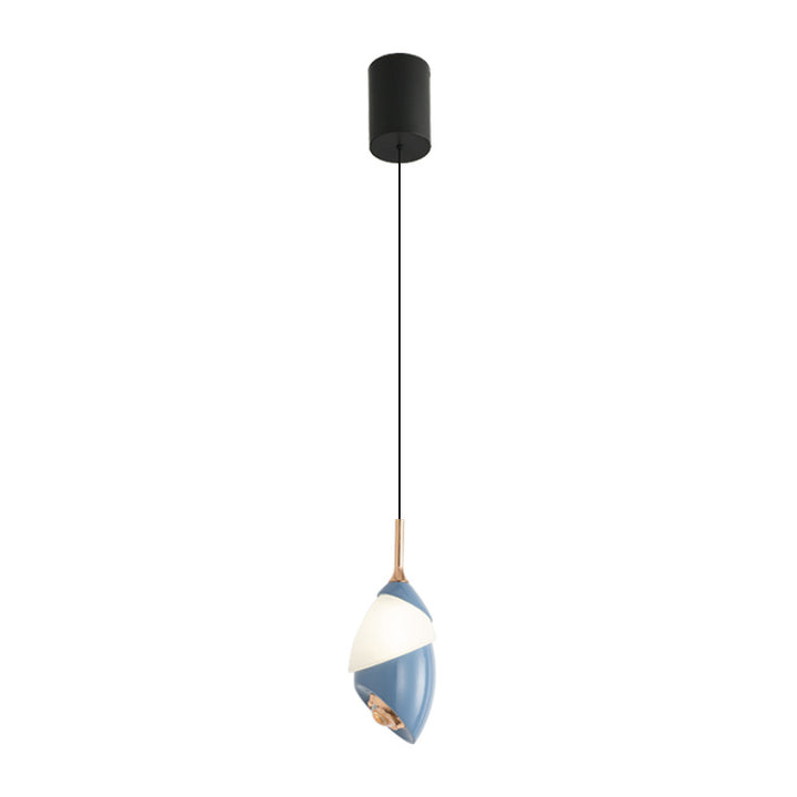 Lustre LED en acrylique et aluminium rond, minimaliste moderne et relevable, pour salon 