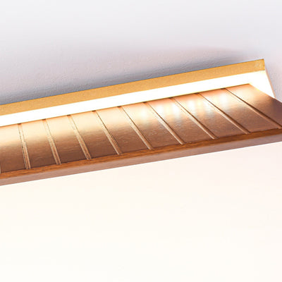 Traditionelle Chinesische Dach Quadrat Acryl Massivholz Hardware LED Kronleuchter Für Wohnzimmer