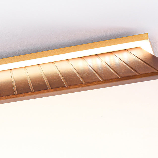 Traditionelle Chinesische Dach Quadrat Acryl Massivholz Hardware LED Kronleuchter Für Wohnzimmer