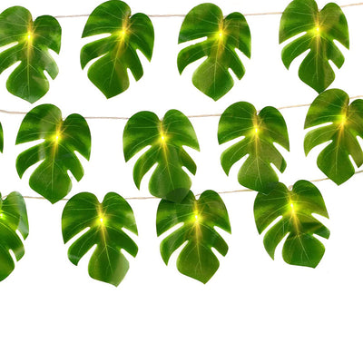 Guirlande LED étanche en plastique à feuilles de simplicité moderne pour jardin 