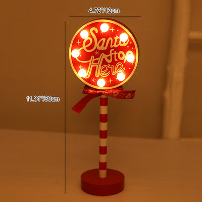 Moderne Art Deco Runde Octagon Rechteck Crown Weihnachten Hut Haus Metall Holz LED Tisch Lampe Für Schlafzimmer 