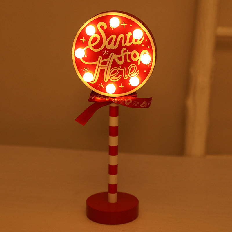Moderne Art Deco Runde Octagon Rechteck Crown Weihnachten Hut Haus Metall Holz LED Tisch Lampe Für Schlafzimmer 