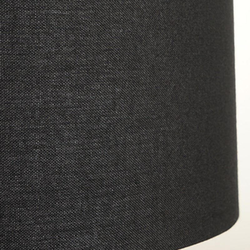 Lámpara de mesa de 1 luz con curva de tela de rosa redonda minimalista moderna para sala de estar 
