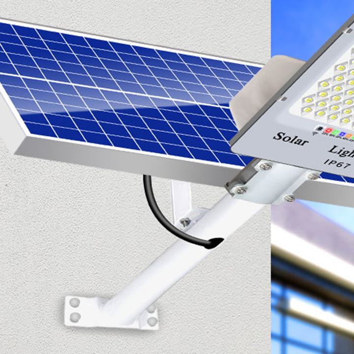 Moderne Einfachheit Rechteck Solar Wasserdichte ABS LED Wand Leuchte Lampe Für Garten 