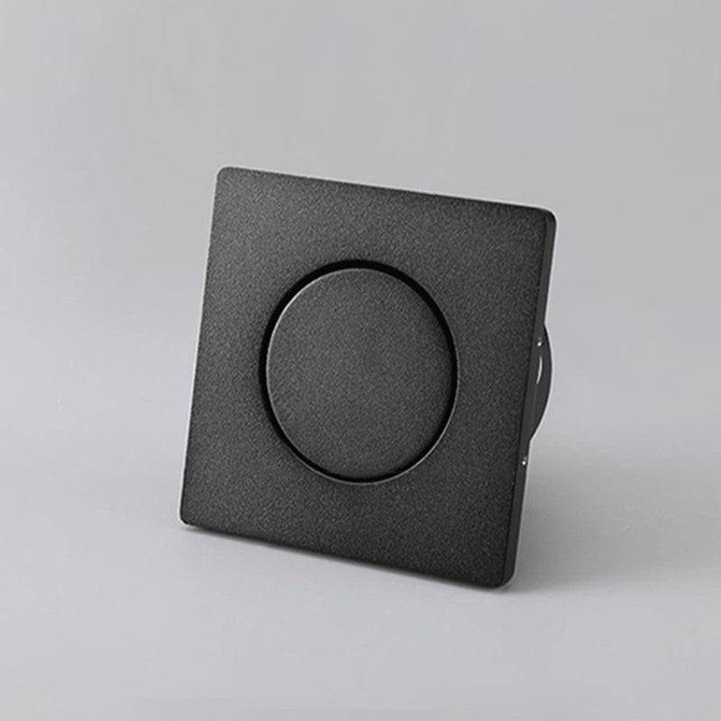 Moderne minimalistische runde quadratische Aluminium-LED-Wandleuchte für Wohnzimmer 
