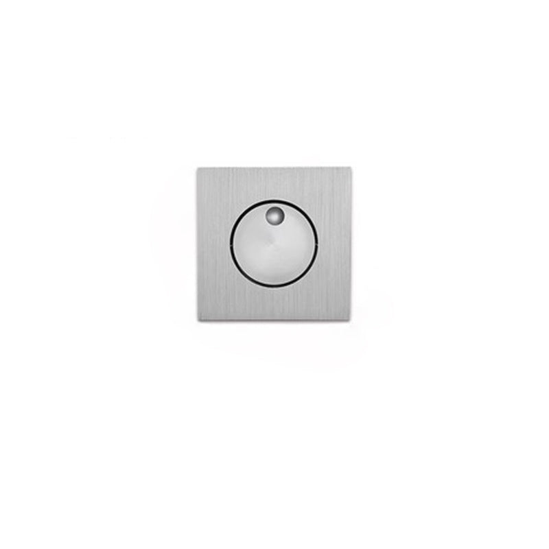 Modern Minimalist Round Square Aluminum LED Wall Sconce Lamp For Living Room