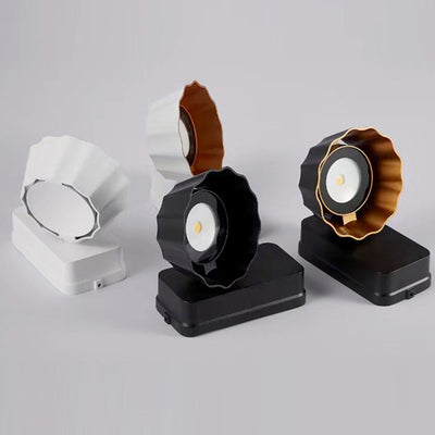 Moderne minimalistische beunruhigte runde quadratische Aluminium-LED-Wandleuchterlampe für den Garten 