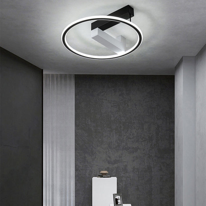 Moderne Einfachheit Quadrat Rechteck Runde Nano Silikon Aluminium LED Unterputz Deckenleuchte für Wohnzimmer 