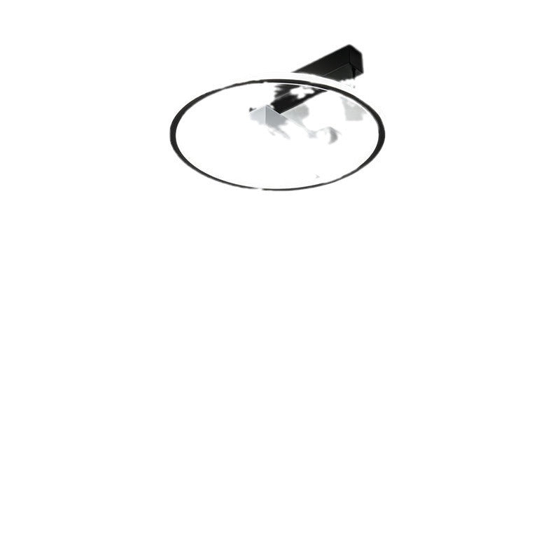 Moderne Einfachheit Quadrat Rechteck Runde Nano Silikon Aluminium LED Unterputz Deckenleuchte für Wohnzimmer 
