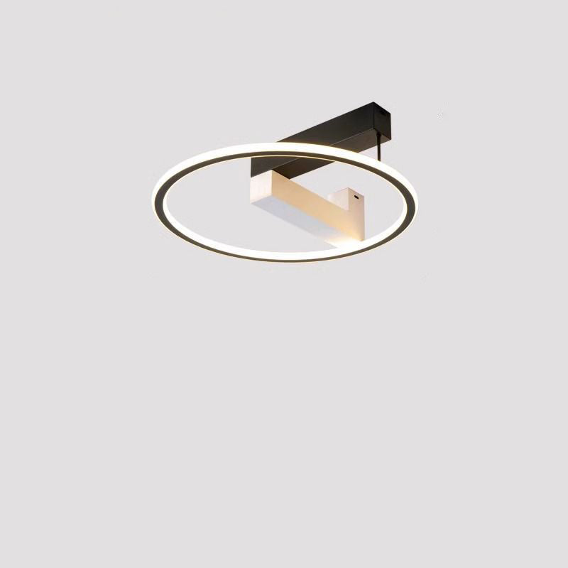 Moderne Einfachheit Quadrat Rechteck Runde Nano Silikon Aluminium LED Unterputz Deckenleuchte für Wohnzimmer 