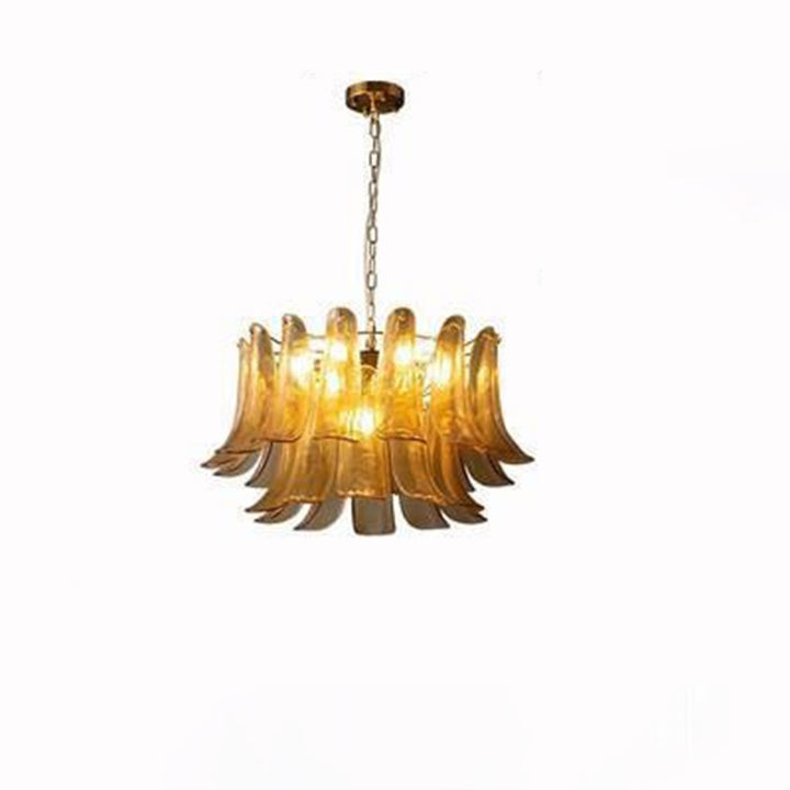 Traditionelle Vintage Hufeisen Split Runde Glas Eisen 7/9/15 Licht Kronleuchter Für Schlafzimmer 