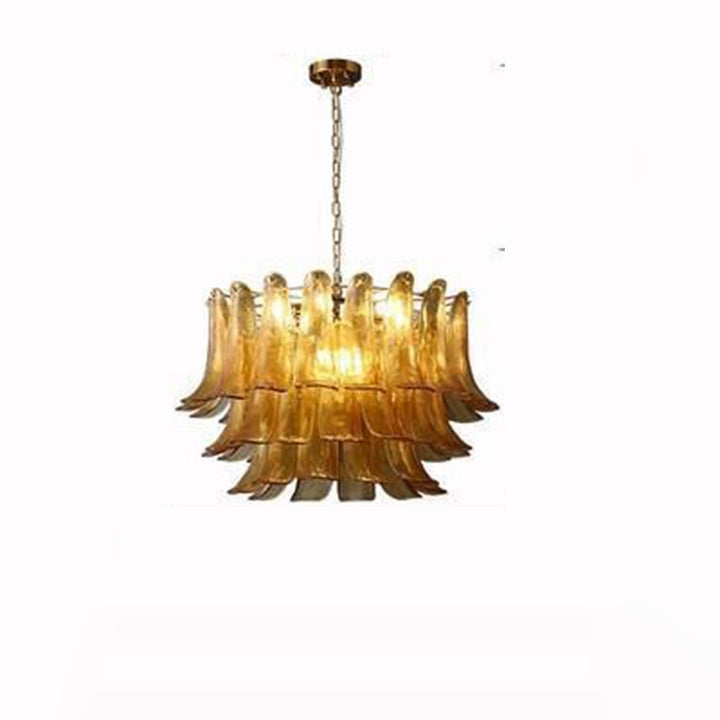 Traditionelle Vintage Hufeisen Split Runde Glas Eisen 7/9/15 Licht Kronleuchter Für Schlafzimmer 