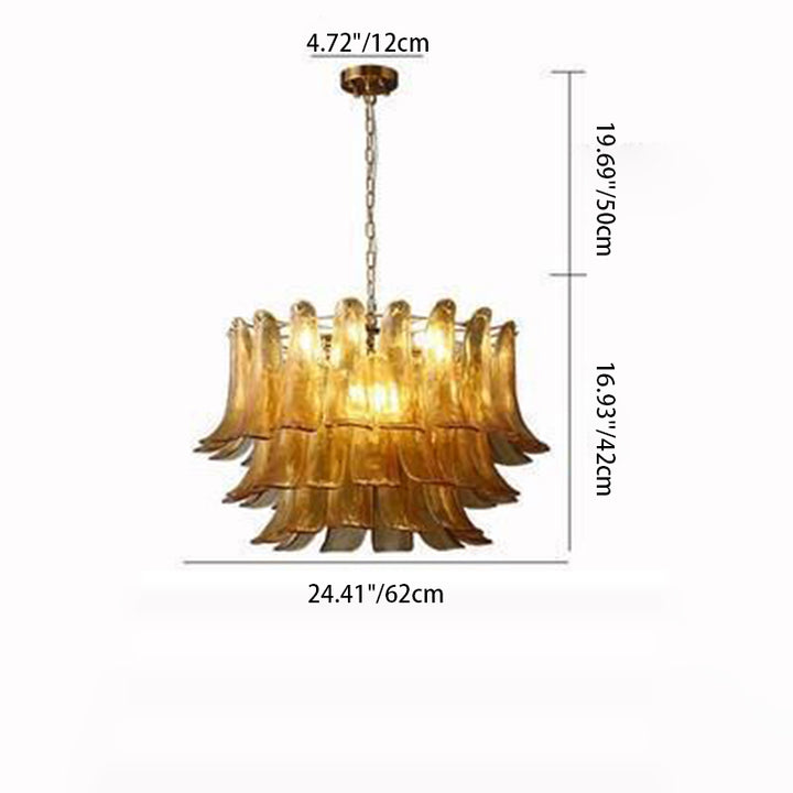 Traditionelle Vintage Hufeisen Split Runde Glas Eisen 7/9/15 Licht Kronleuchter Für Schlafzimmer 