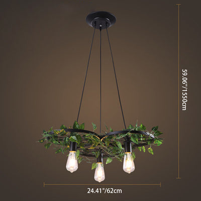 Lustre rectangulaire contemporain en verre et fer avec 1/3/4 lumières pour salon 