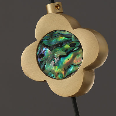 Lustre LED en laiton cristal ovale rond moderne pour salon 