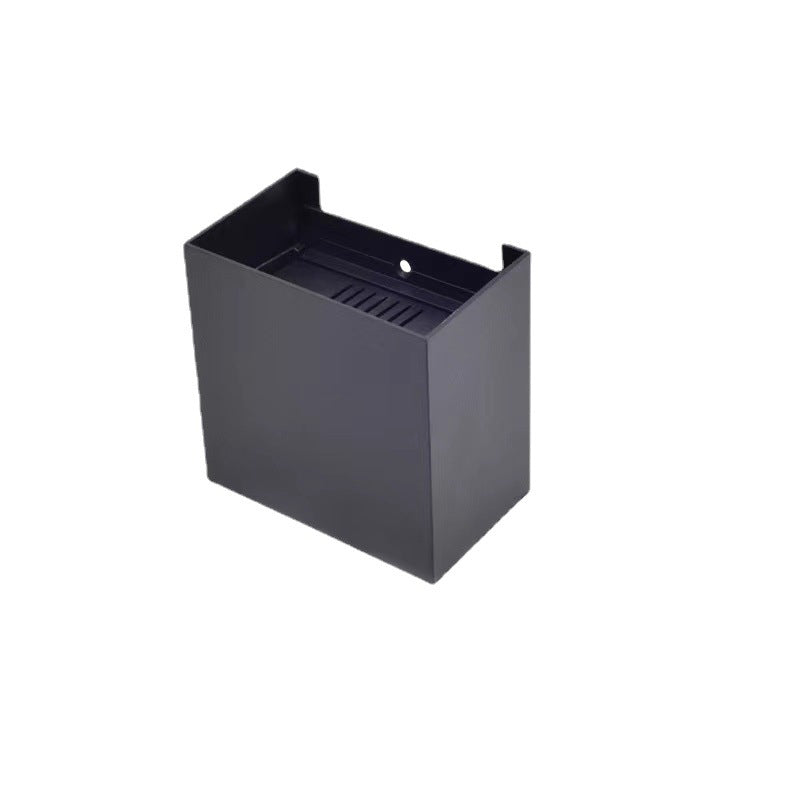 Applique murale LED carrée en aluminium minimaliste moderne pour patio extérieur 
